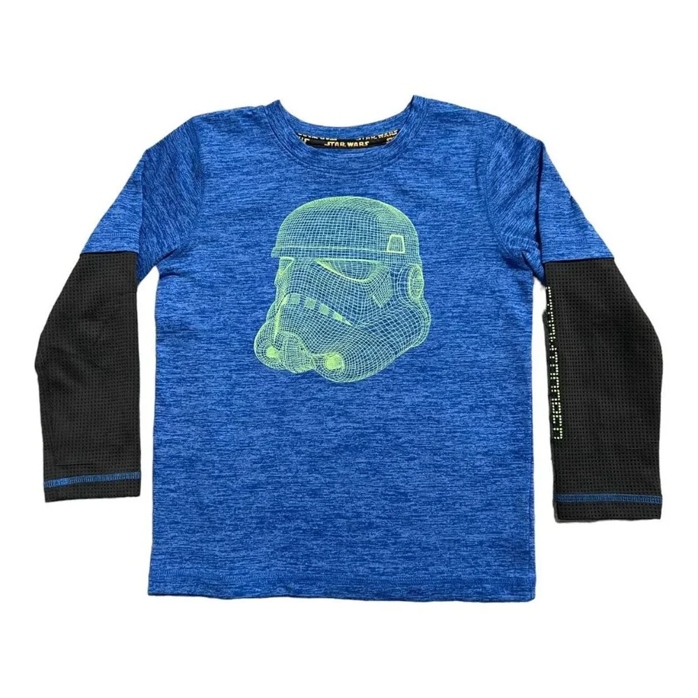 Star Wars 5/6Y Storm Trooper Shirt